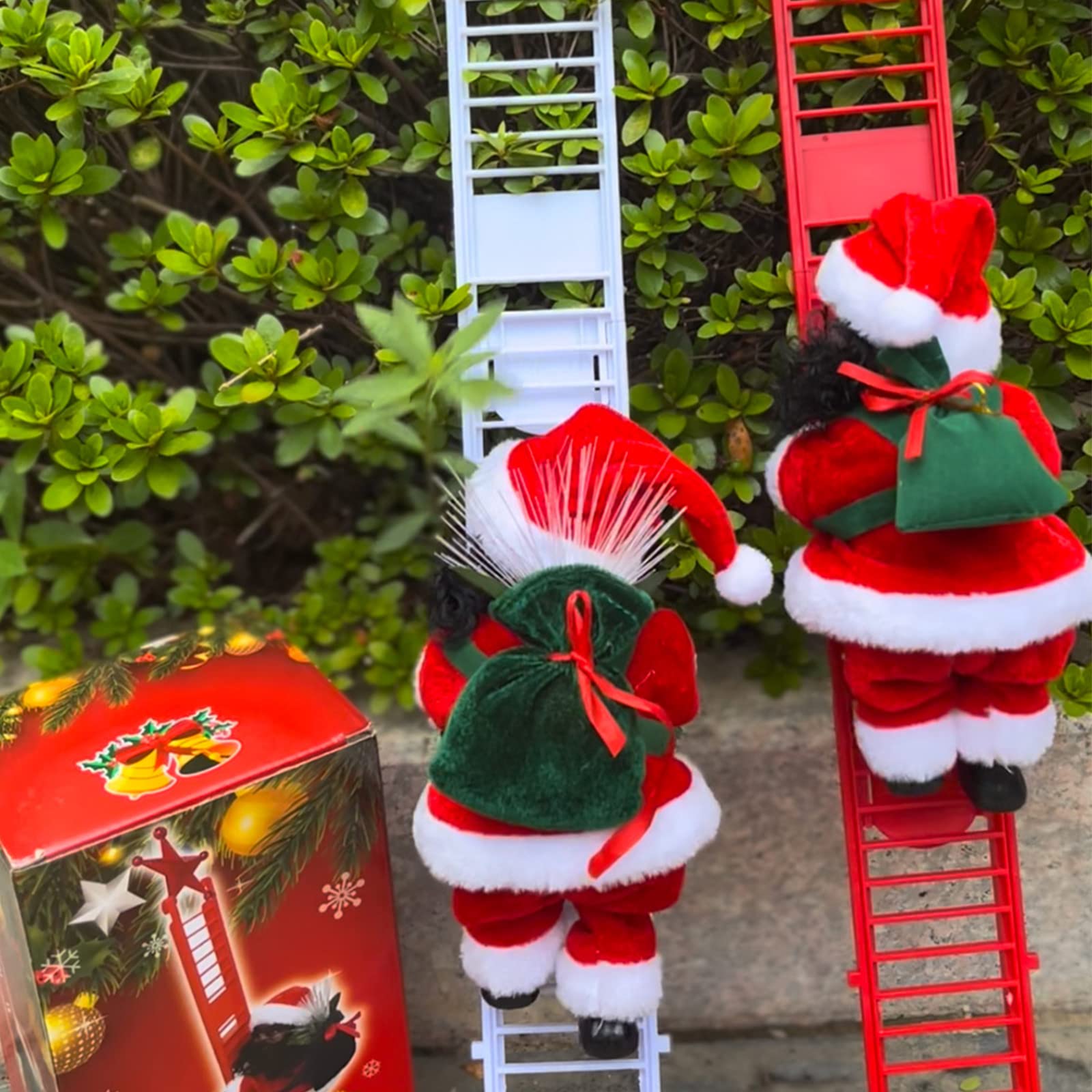 Amazon.co.jp: エレクトリックサンタクロースクライミングはしご 斬新