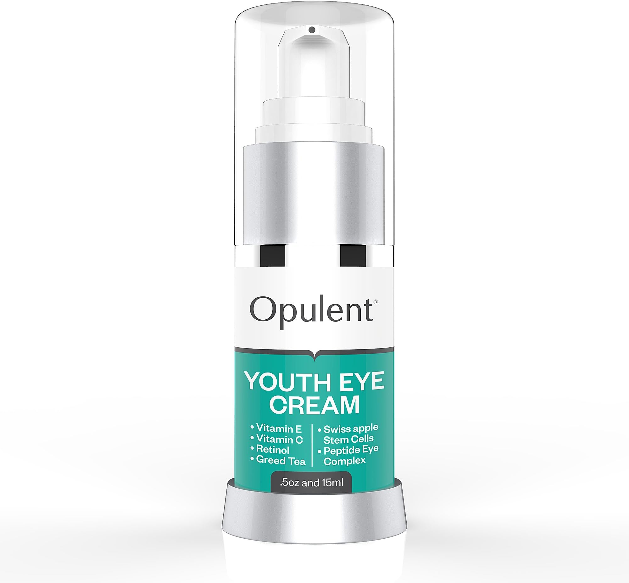 Best Eye Cream for Dark Circles and Puffiness, Wrinkles, Bags, 100% Natural Best Anti-ageing Formula - For Sensitive Eyes, Women and Men Too - All Round Care and Protection to the Eye Area - 15ml. by Opulent care