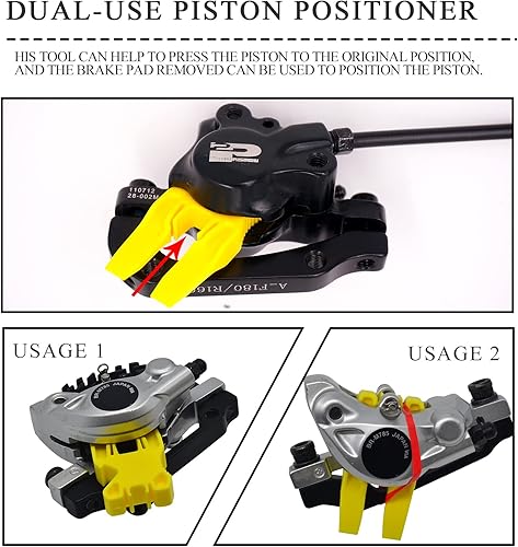 Miniatura 5 de Kit de purga de aceite de freno de disco hidráulico de bicicleta para todos los frenos Shimano, SRAM, AVID, TEKTRO, MAGURA, Hayes, herramienta de