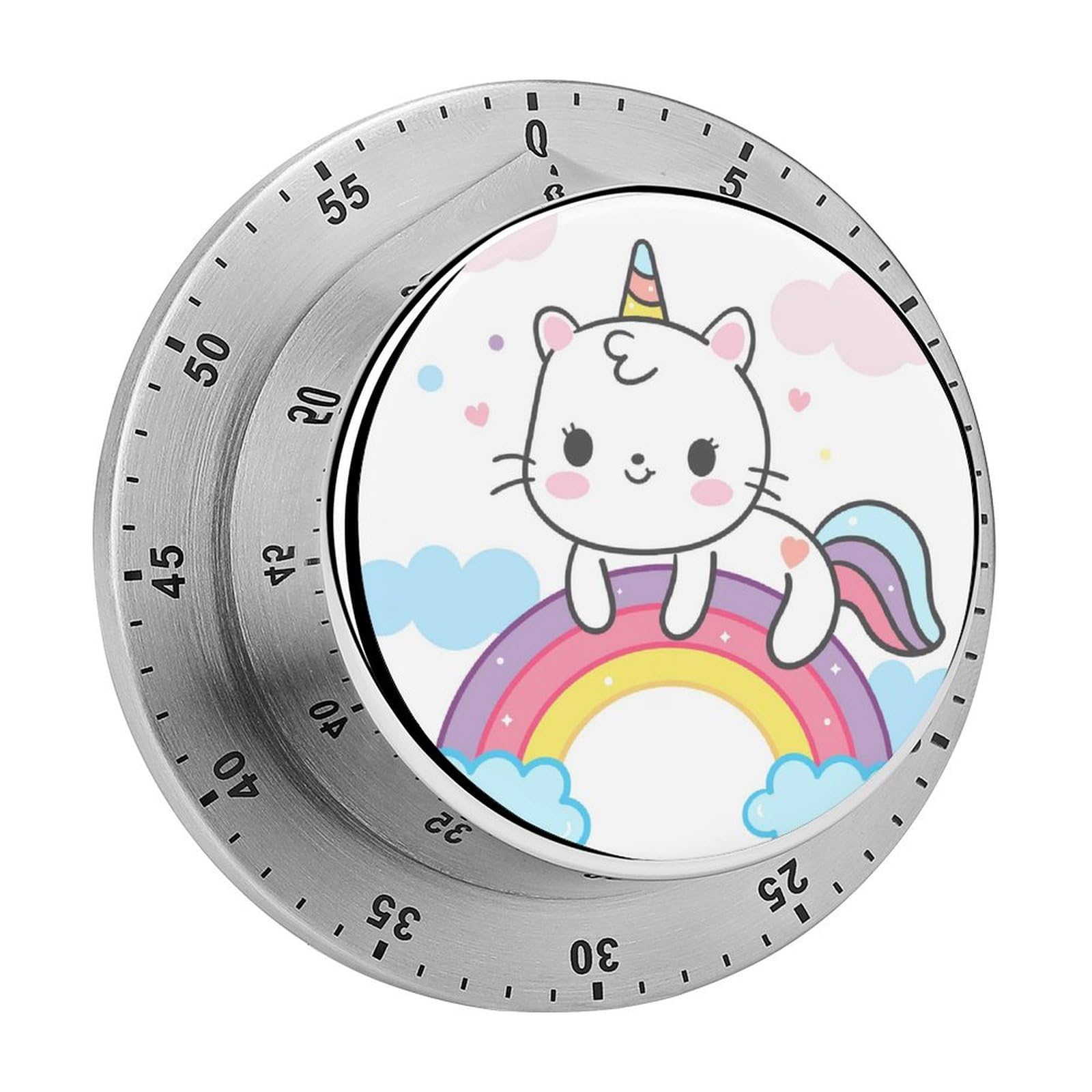 Minuteur chat licorne mignon pour organiser le temps d etude et de cuisson des enfants