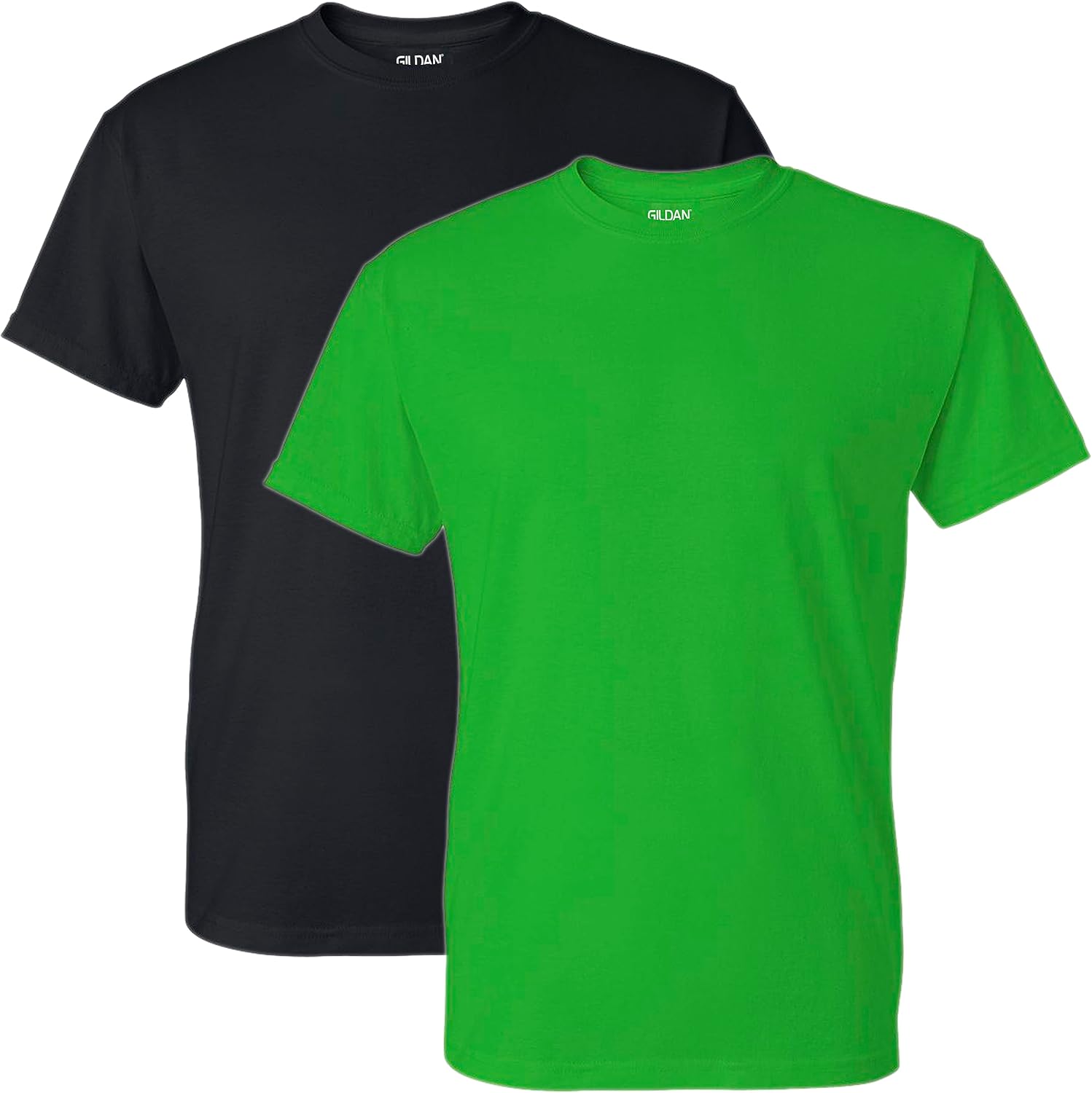 Gildan Unisex Adult DryBlend Workwear T-Shirts with Pocket, 2-Pack