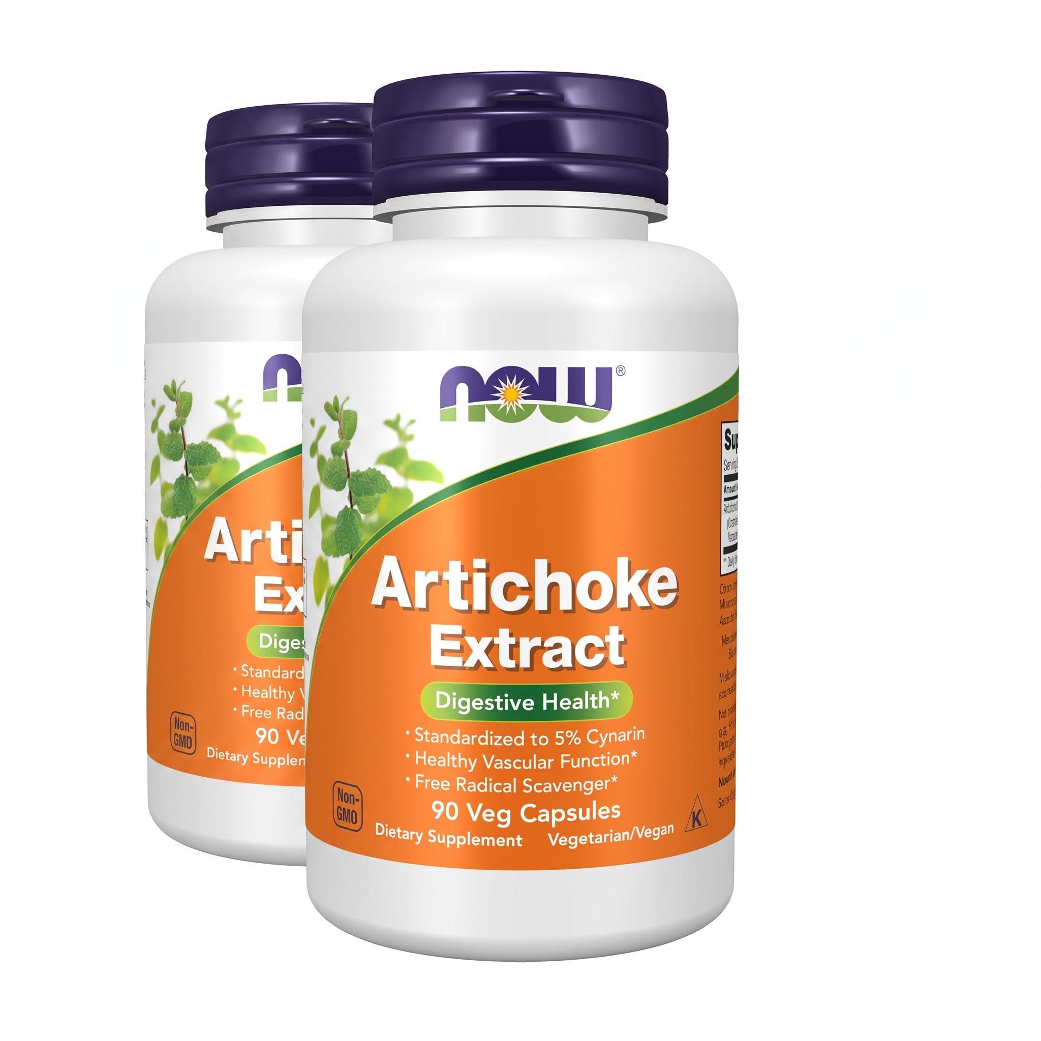 Now Foods Artichoke Extract 450mg, Veg-capsules, 90-Count — Amazon image 10