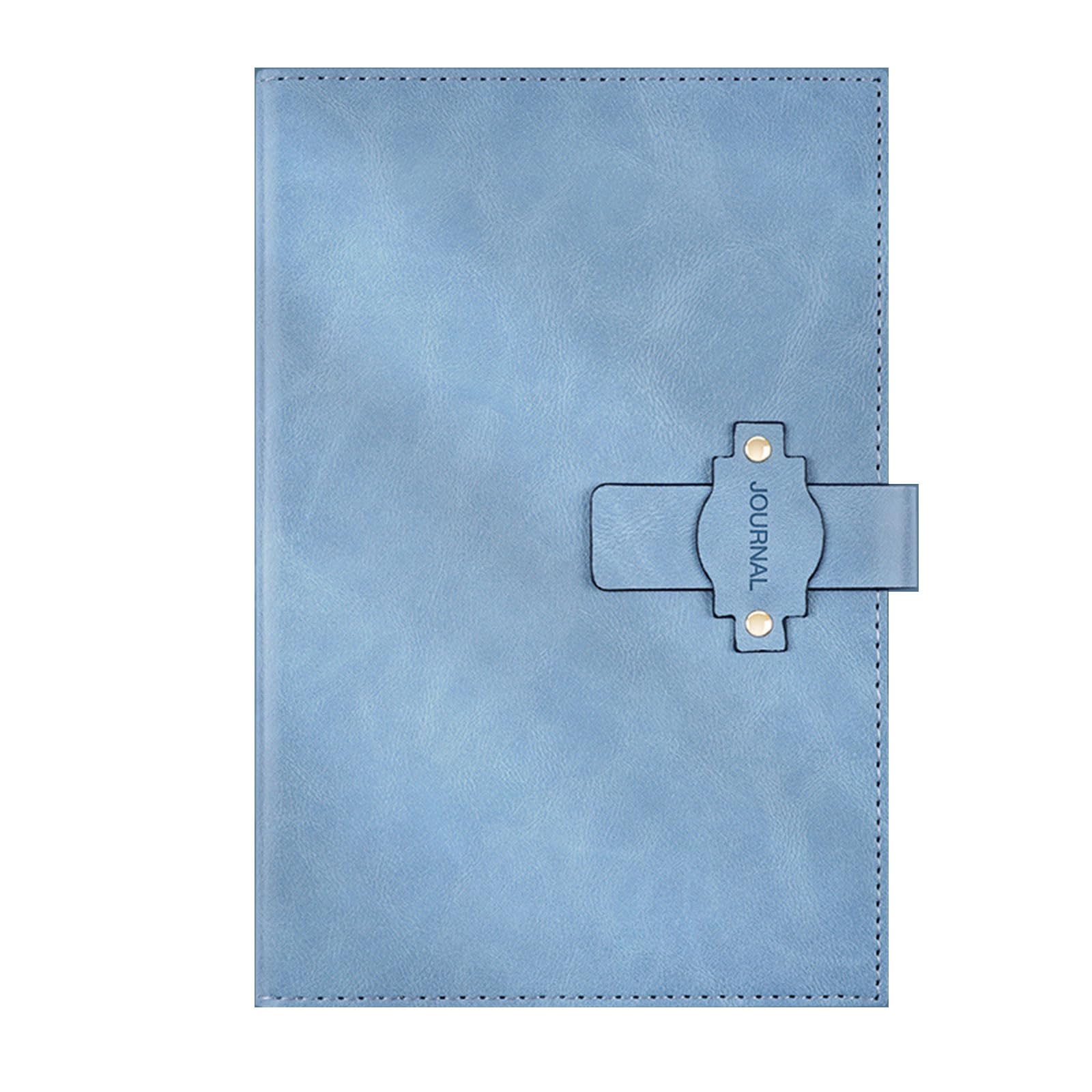 Carnet de notes en cuir haut de gamme couverture rigide 143 x 213 mm