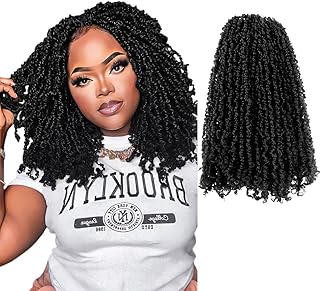 12 Inch 10 Packs Yanky Twist Crochet Hair for Black Women Pre-twisted Na...