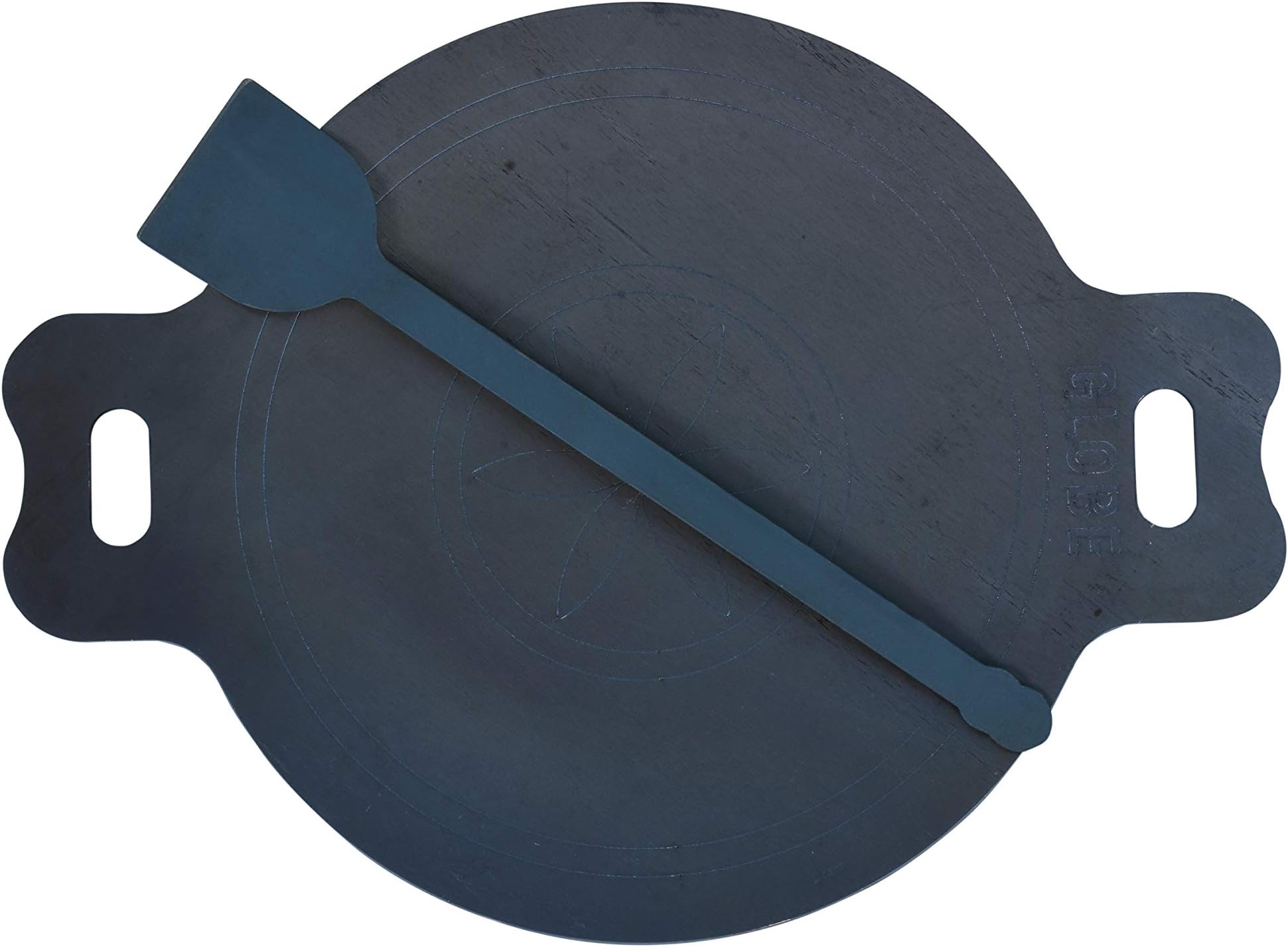 Naksha Iron Tawa, 14 Inches, Black, 1 Piece