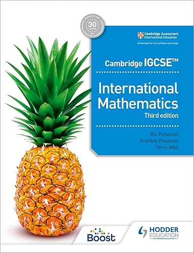 Cambridge IGCSE International Mathematics Third edition: Hodder Education Group