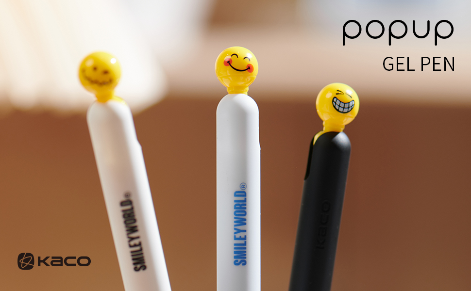 kaco♩⋆* Amazon.com: Kaco POPUP Gel Pens 6 Pieces with Extra 6