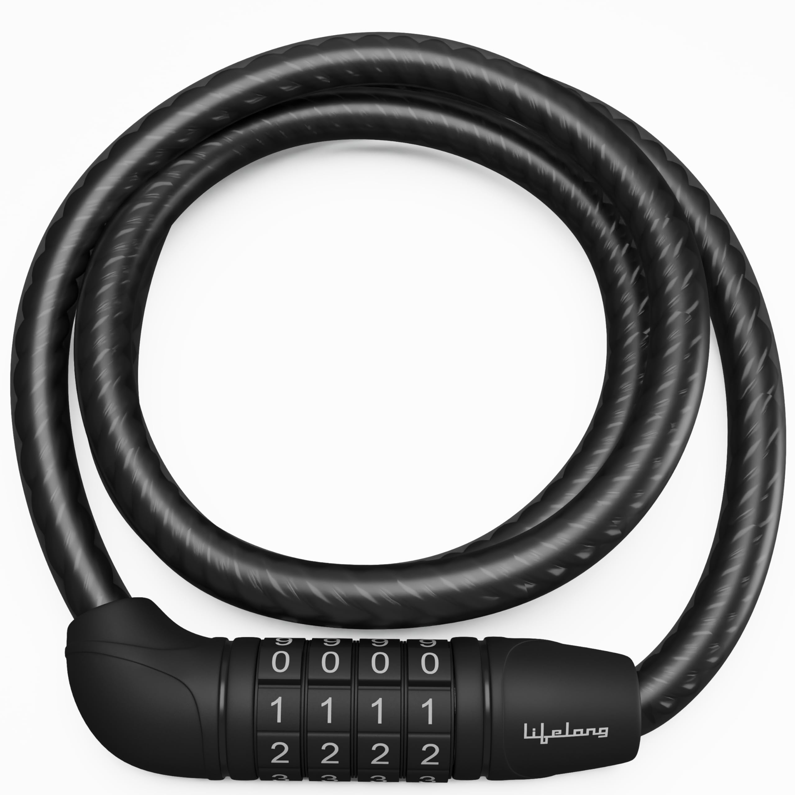 Lifelong Bike Helmet Lock - Anti-Theft Cable Security -8 Lifelong Bike Helmet Lock - Anti-Theft Cable Security -8