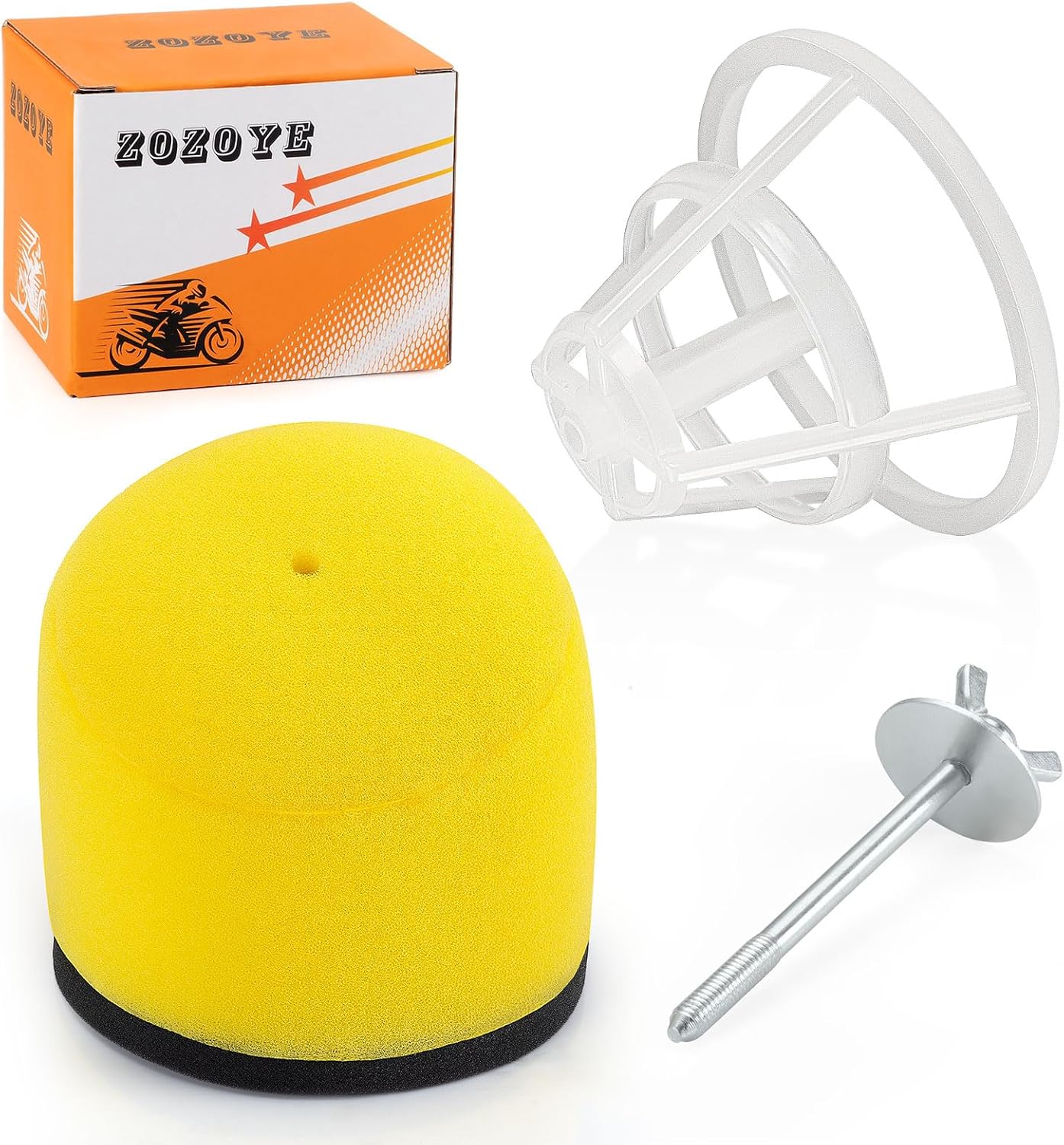 Air Filter & Cage Holder + Bolt for Kawasaki KX80 KX85 KX100 KX112 1991-2024 13091-1696