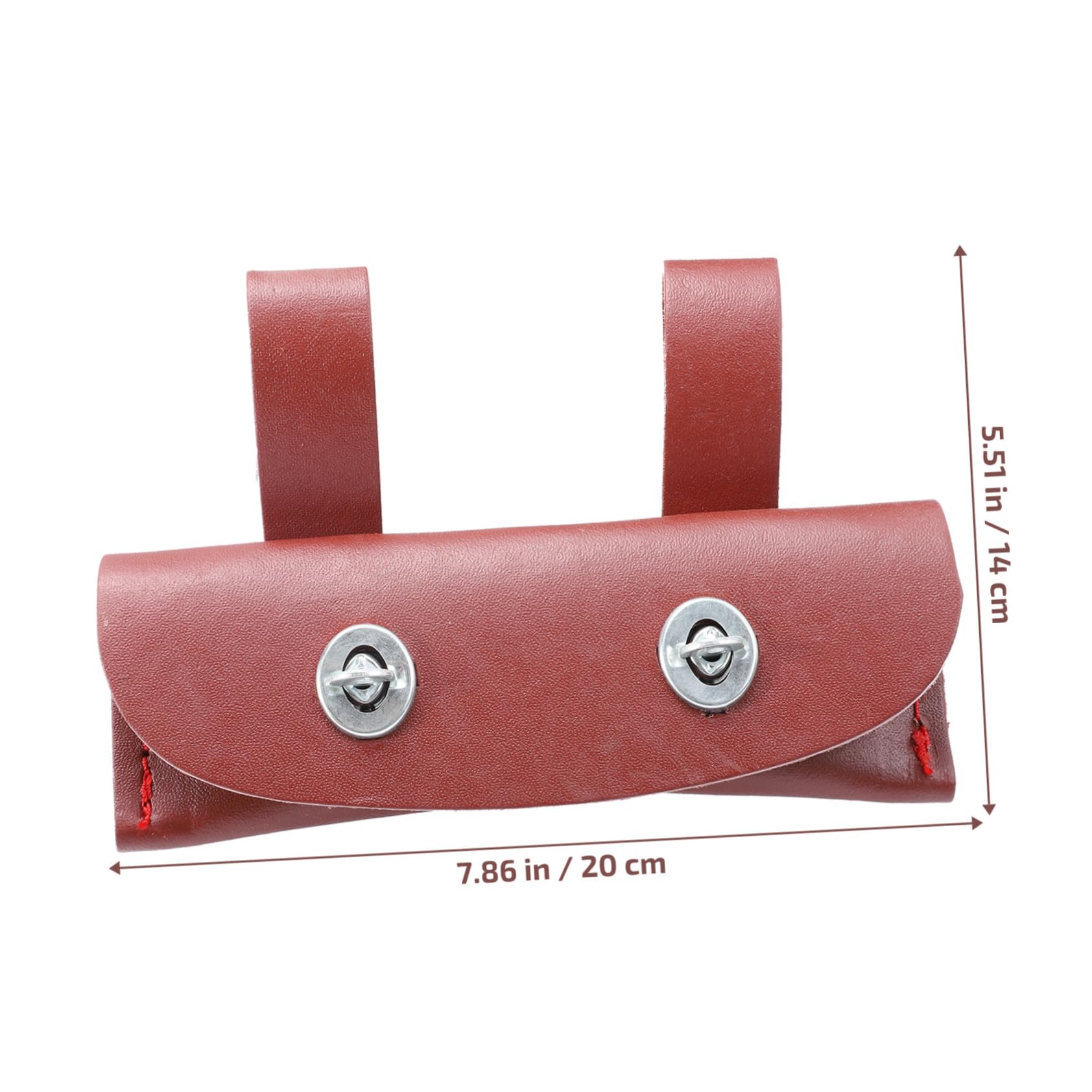 Angoily 2 Pcs Hatchet Head Protect Cover Axe Protective Case Premium Leather Axe Bag