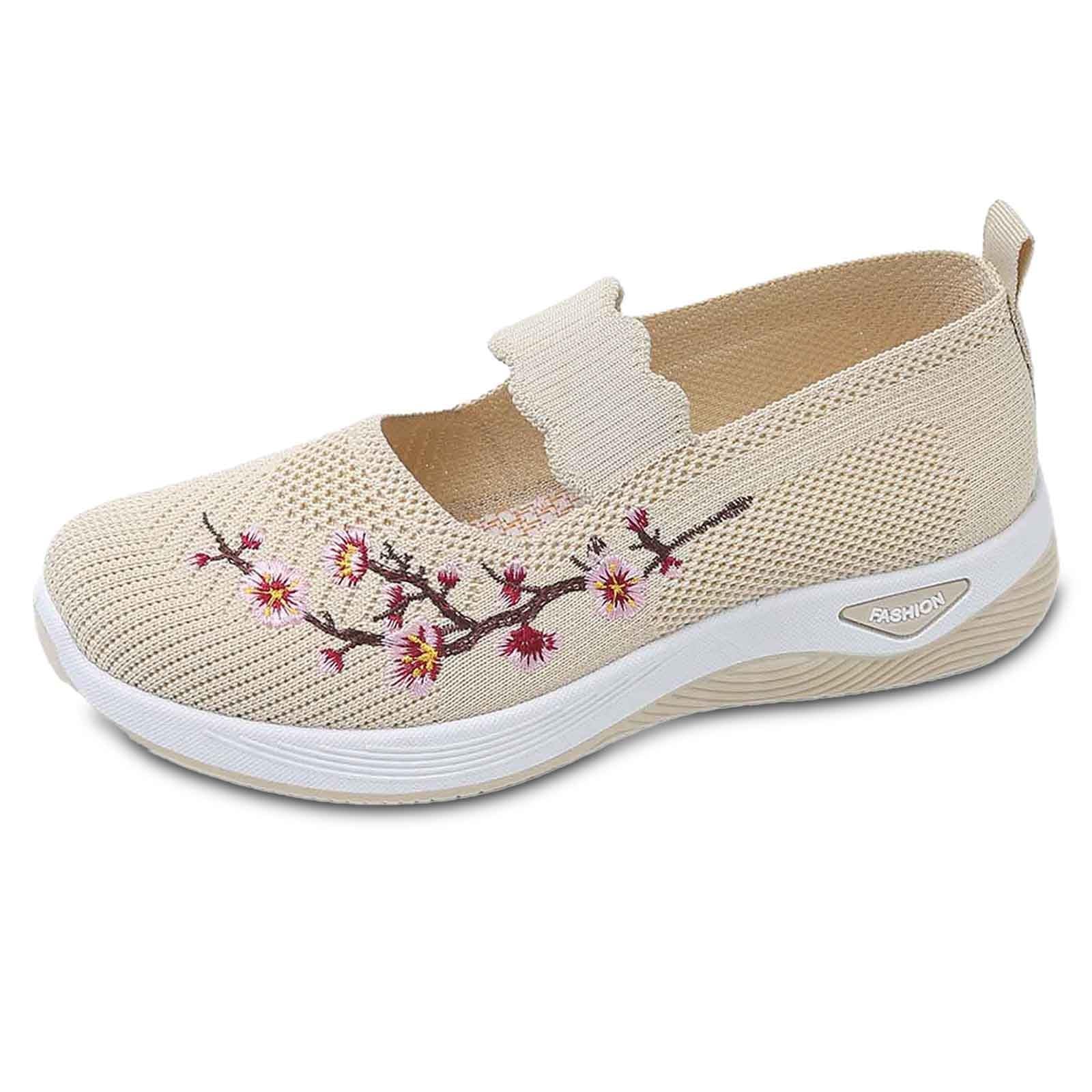 Chaussures quotidiennes légères pour balades et travail beige - 8