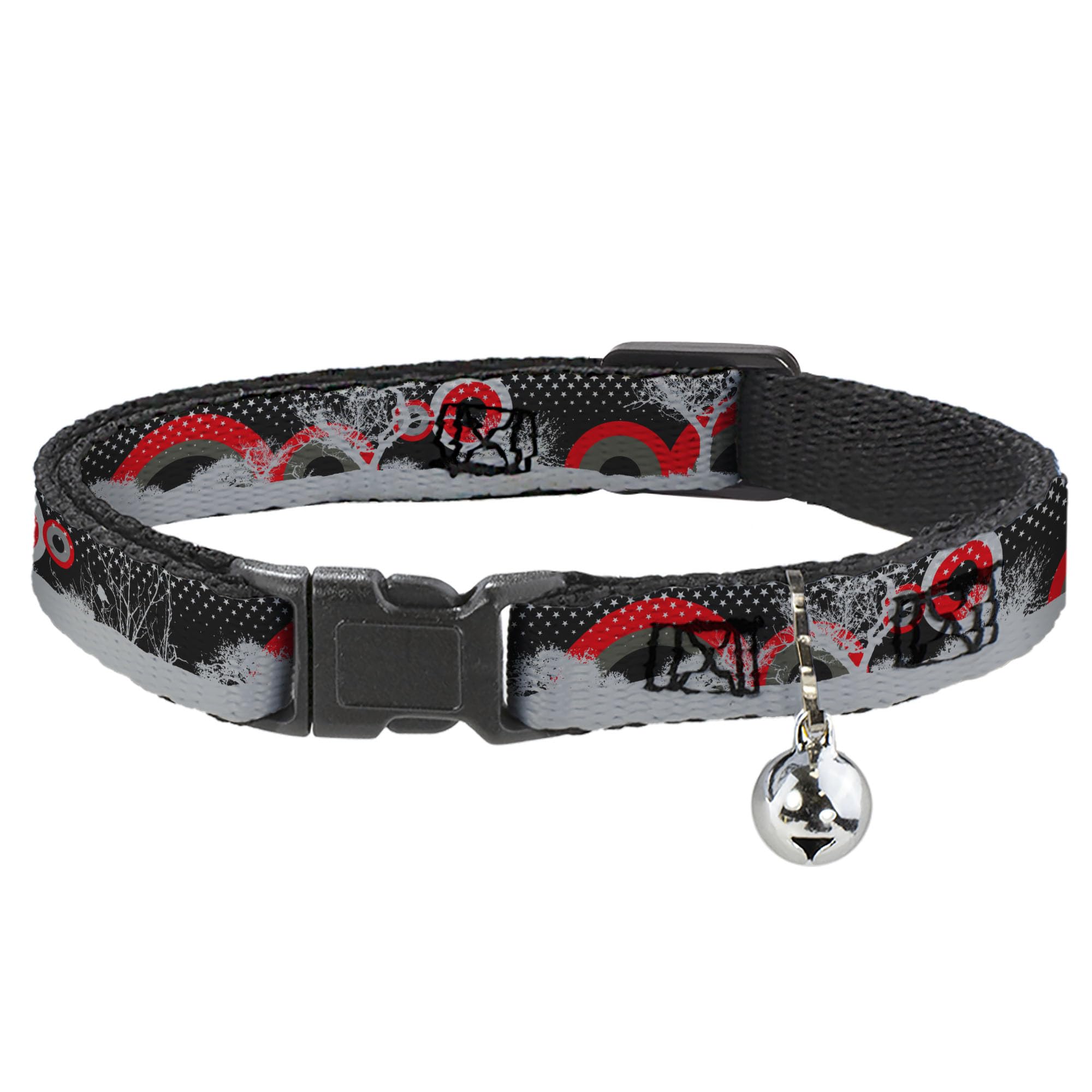 Collar para gato verde bosque ideal para paseos en jardín y exploración