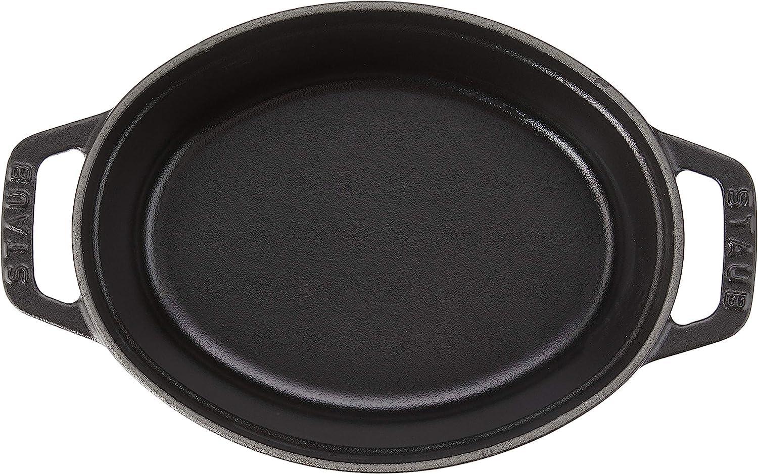 Staub Cocotte ovale in ghisa 1-qt - nero opaco, Made in France