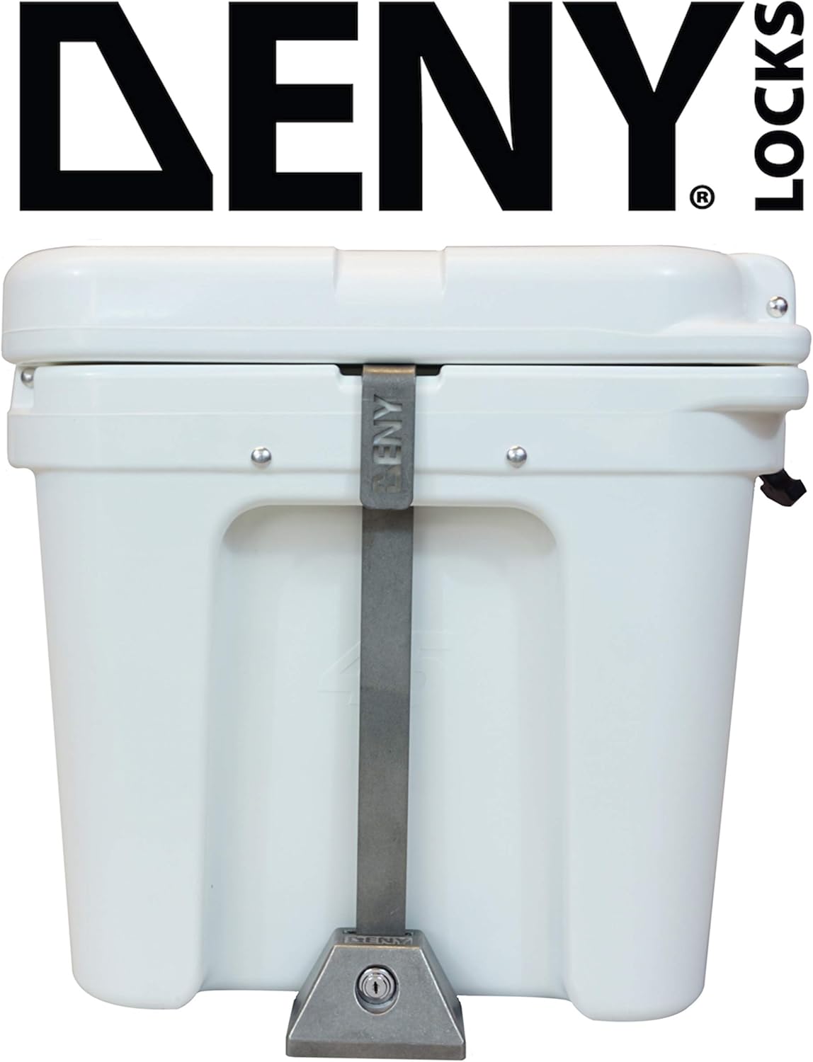 DENY Security Lock & Bracket Set SA-19 - YETI Tundra 155,160,250qt Coolers