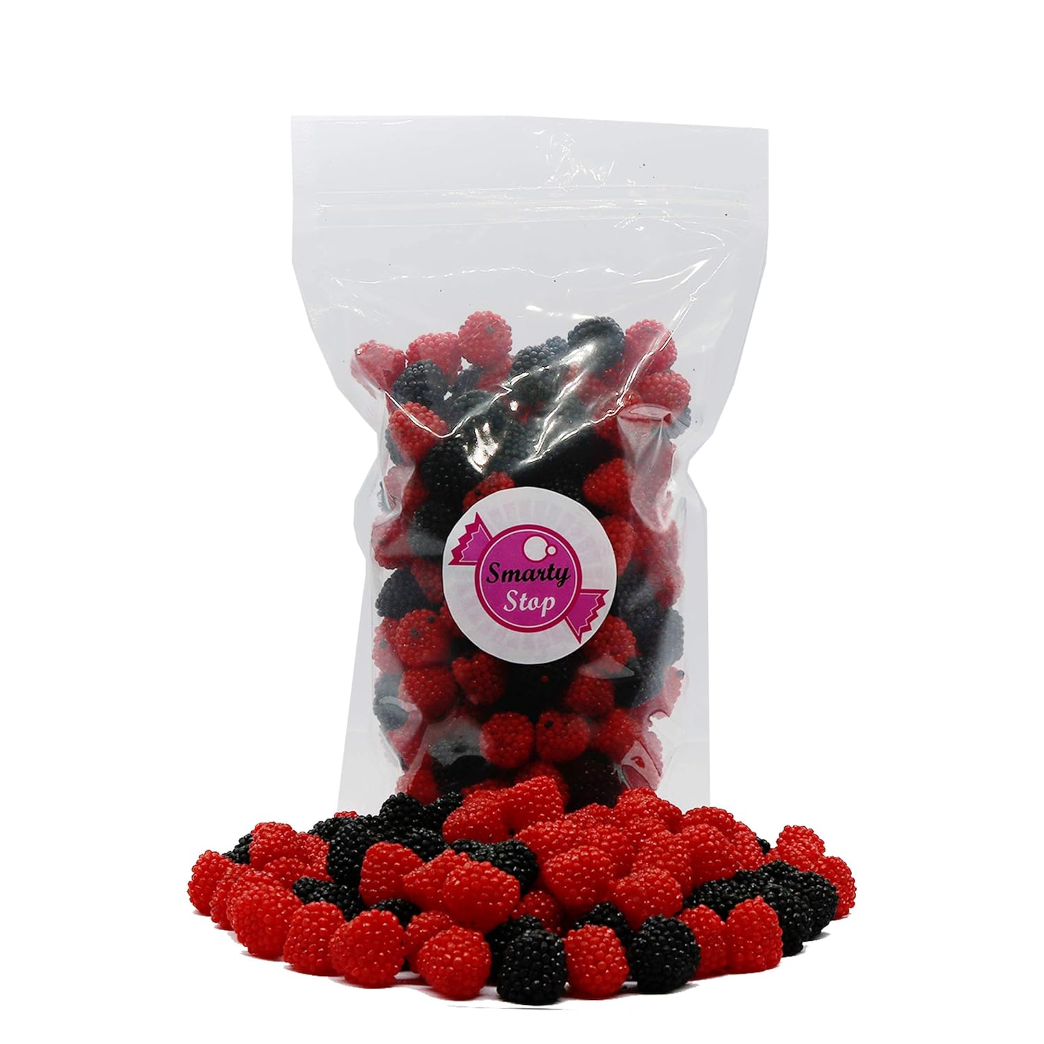 Smarty Stop Gummy Collections (Raspberries and Blackberries), 5 Pound (Pack of 1)
