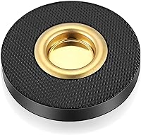 Vista 9 de Facmogu 2 piezas de tope de roca para estera de violonchelo con base de aleación de cobre reforzada, accesorio de instrumento de cuerda, soporte