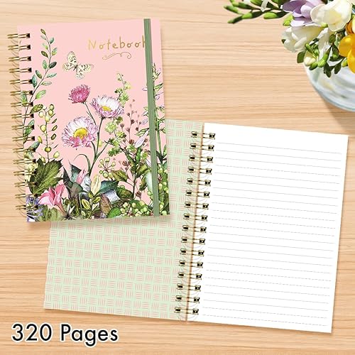 Miniatura 140 de Designer Greetings, Designer Papers - Diario de tapa flexible con banda elástica, diseño "Follow the Rainbow", 320 páginas (6 x 8.25 pulgadas)