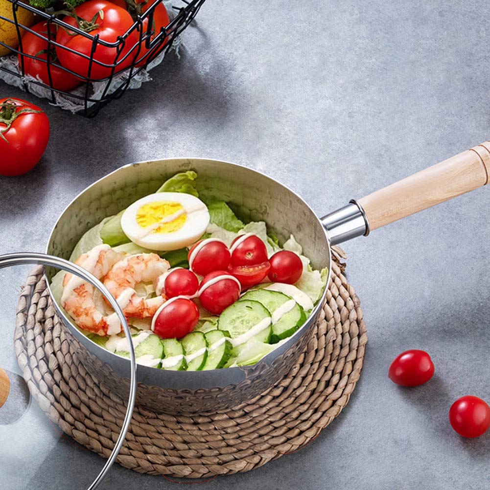 padella, Padella antiaderente in acciaio inossidabile(18cm/7in)