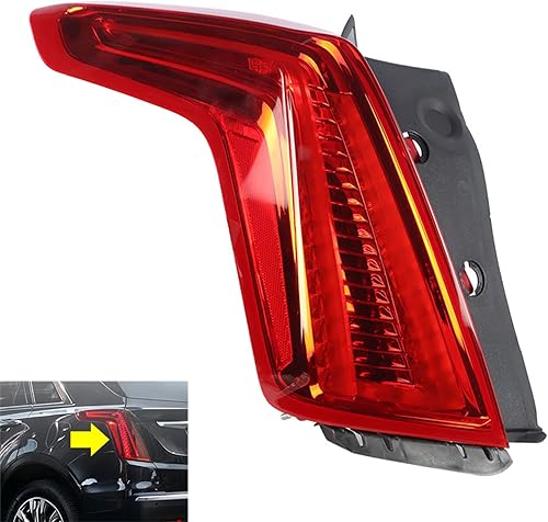 Luz trasera de repuesto lateral izquierdo para Cadillac XT5 GM2804125 2017-2021 Conjunto de luces traseras intermitentes luces de marcha atrás