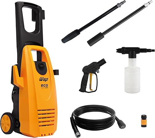 WAP Lavadora de Alta Pressão ECO WASH 2350, 360L/h, com Jato em Leque e Concentrado, 1750psi 1650W 220V Menor preço em WAP Lavadora de Alta Pressão ECO WASH 2350, 360L/h, com Jato em Leque e Concentrado, 1750psi 1650W 220V