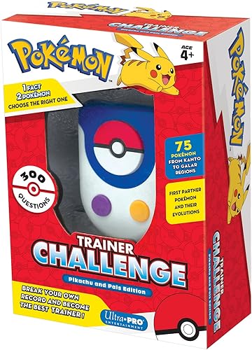 Ultra Pro Pokemon Trainer Challenge Edition Toy - ¡Lo adivinaré! ¡Adivina ese Pokémon! Diversión para los fanáticos de los juegos de mesa y TCG -