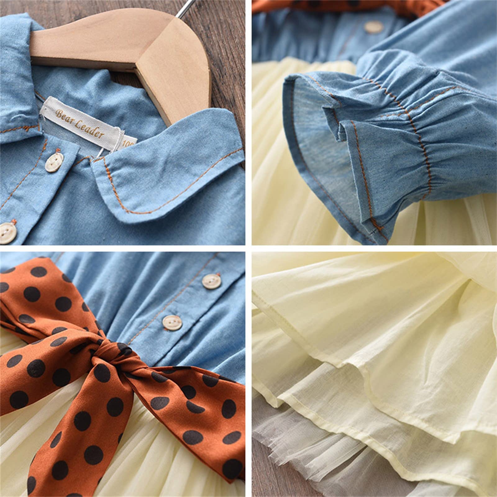 white christmas dresses Daphne Denim Tutu Dress – Abby Apples Boutique