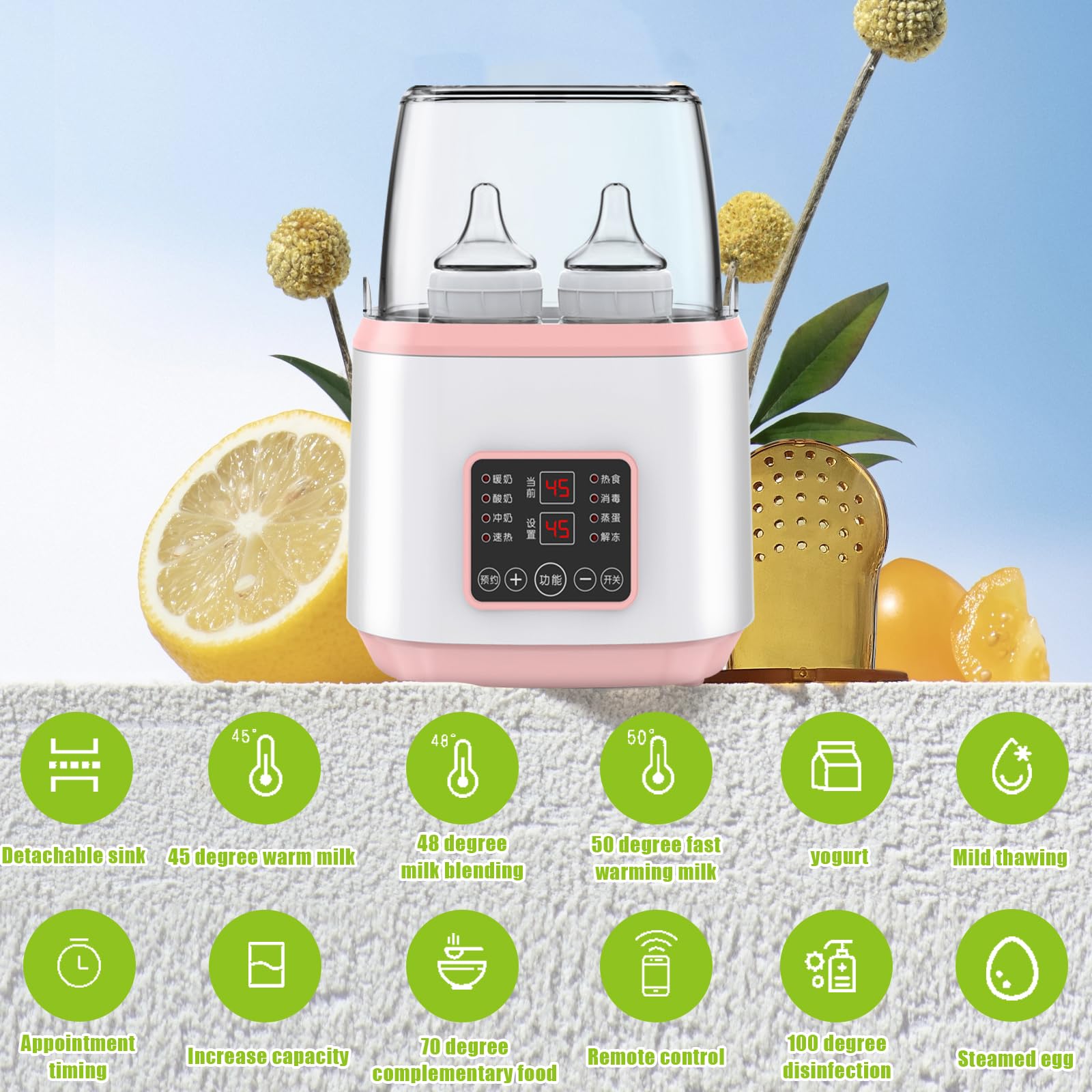 Smartlift PRO - Snelle flessenwarmer