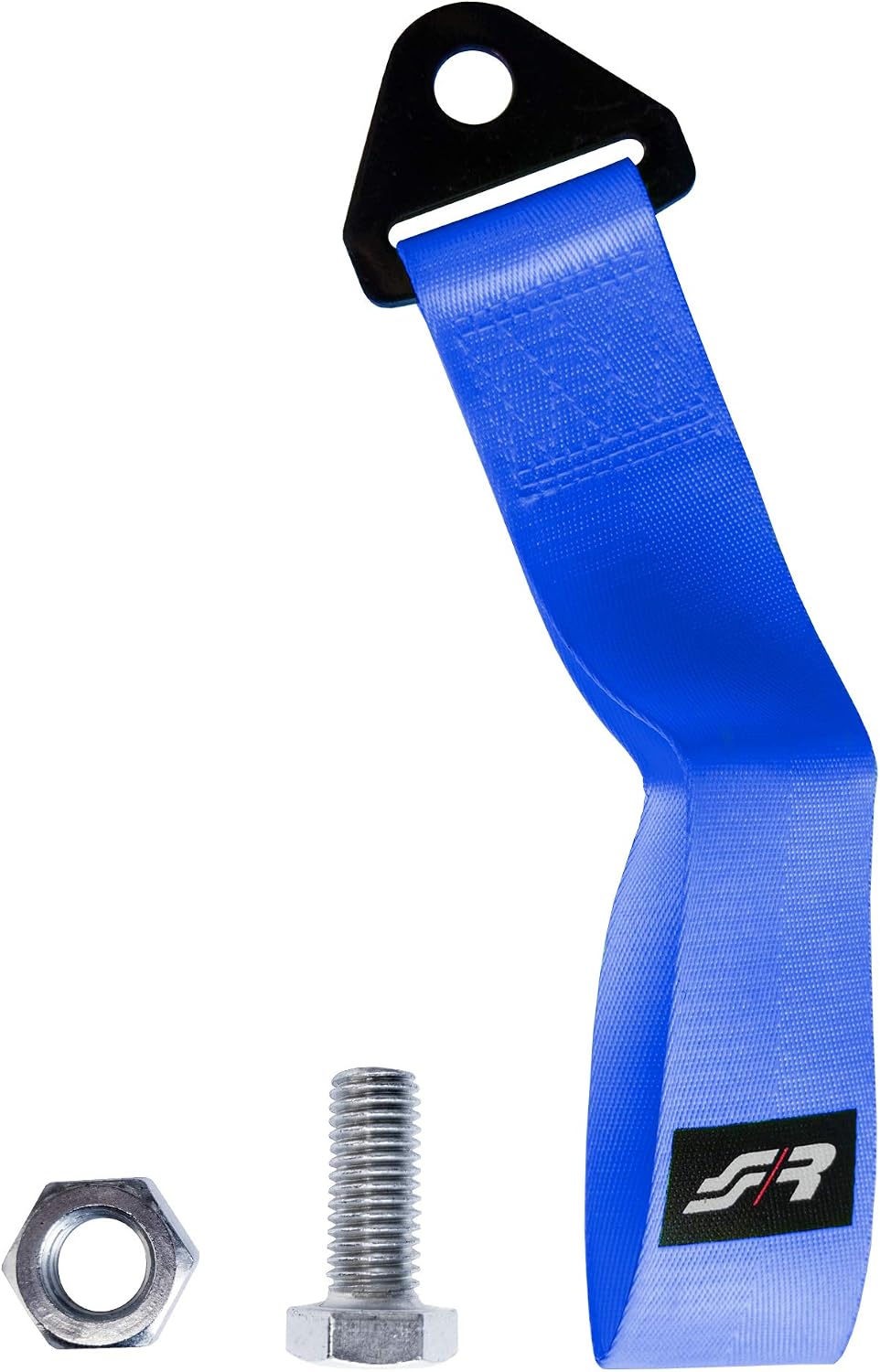 Simoni Racing UTSB Woven Tow Hook, Blue, Blue