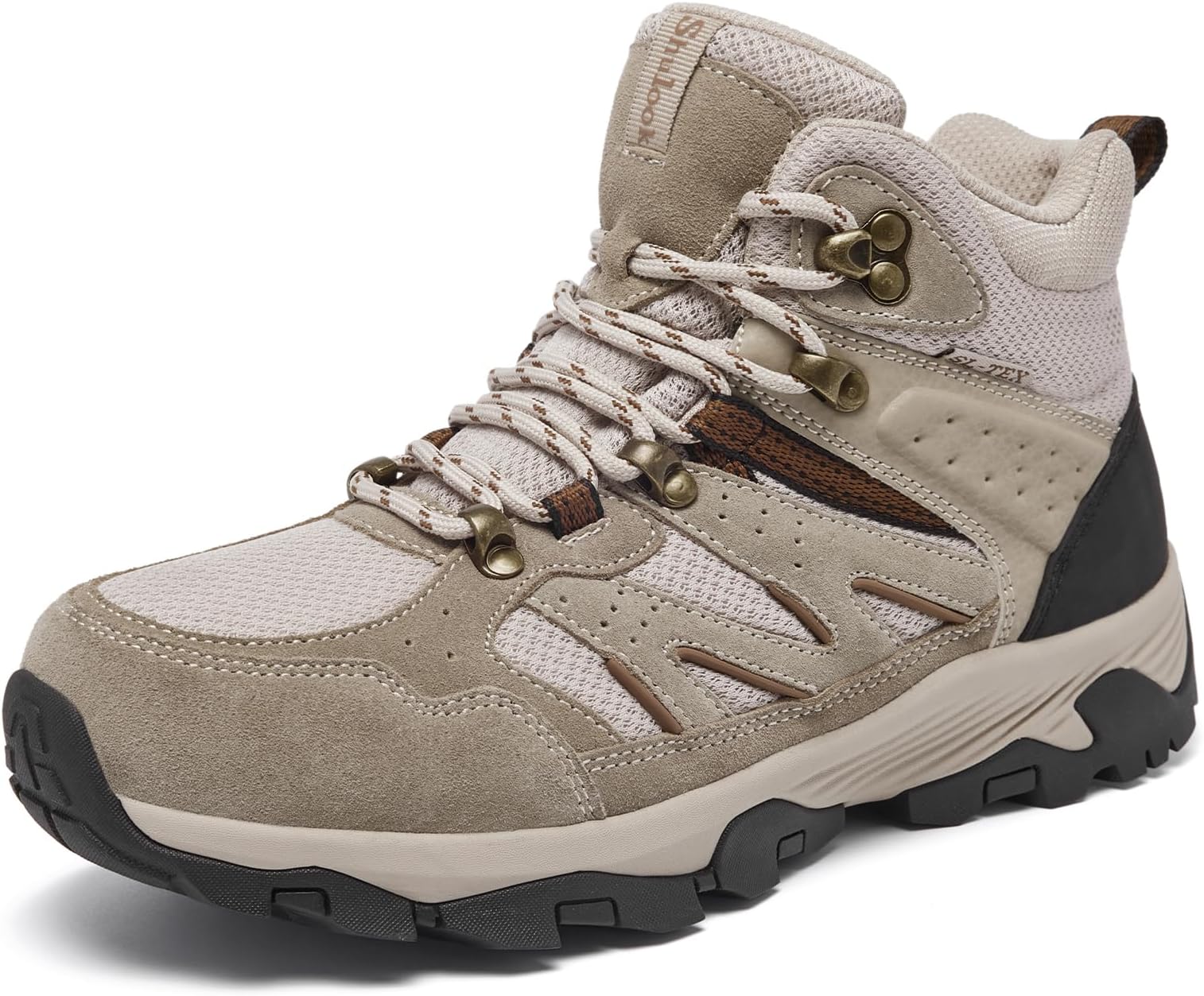 SHULOOKWomen's Waterproof Hiking Boots Outdoor Trekking Camping Trail Hiking Boots