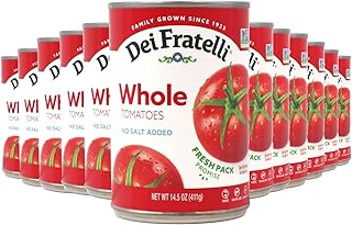 Dei Fratelli - Whole Tomatoes No Salt Added - 14.5oz - 12 pack
