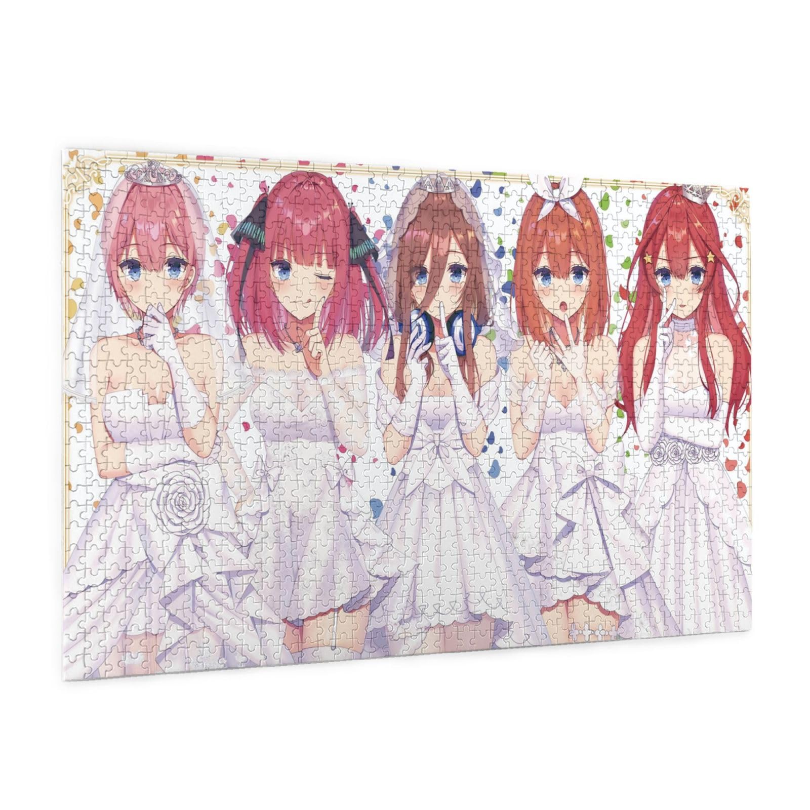 Amazon.co.jp: 1000ピース ジグソーパズル 五等分の花嫁 中野一花 二乃