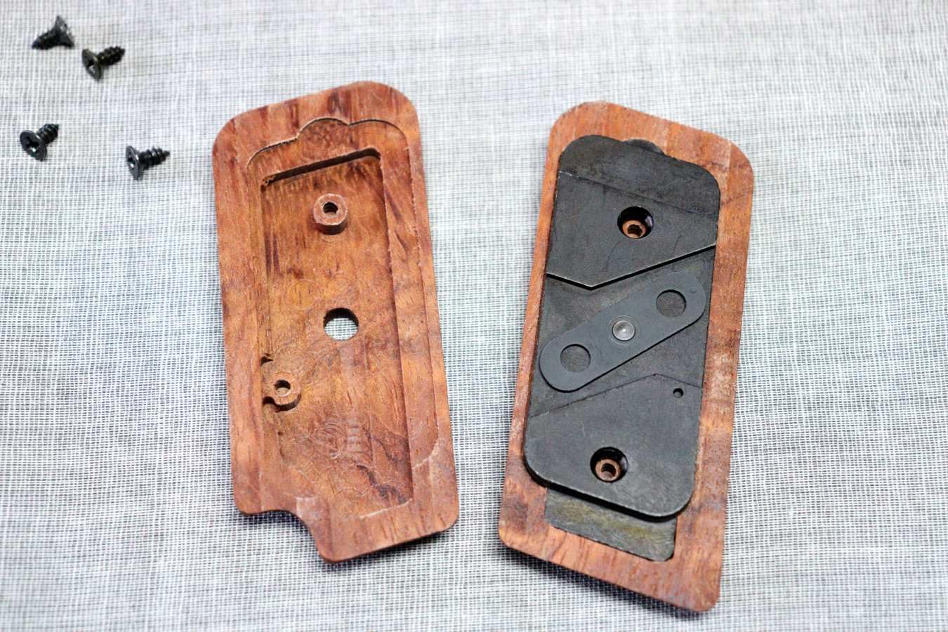 Amazon.co.jp: イフプロダクト トカレフ TT33 KSC用 ブビンガ杢目材