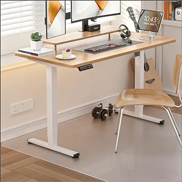 Vivicreate Chair Mat for Carpet 36x48 Inch, Non-Slip Edge, Floor Mat for Office Chair, Desk Mat for Chair, for Home Office Chairs on Carpet
