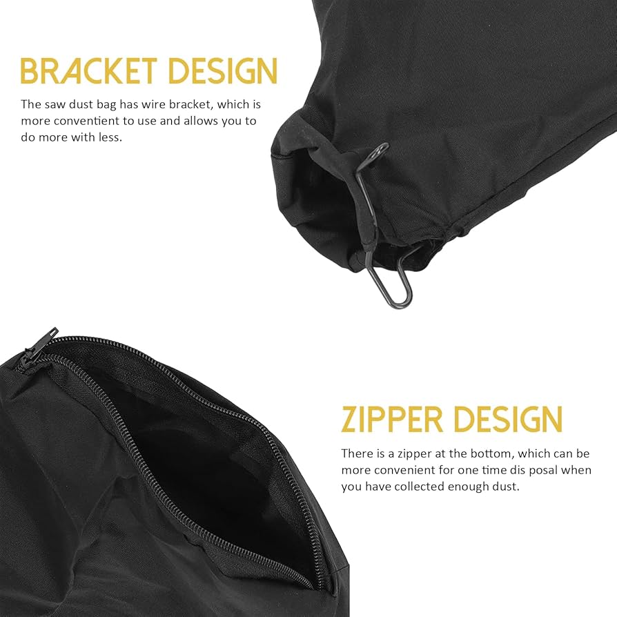 sabotage様用 Dust Collector Bag for 255 Miter Saw,Adjustable Dust Jacket