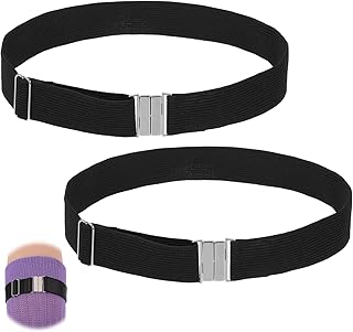 LIQWEI2Pcs Garter Belt, Women's Thigh Garter Belt, Plus Size Garters Belts Adjustable Black Garterd, Thighs Strap Garters ...