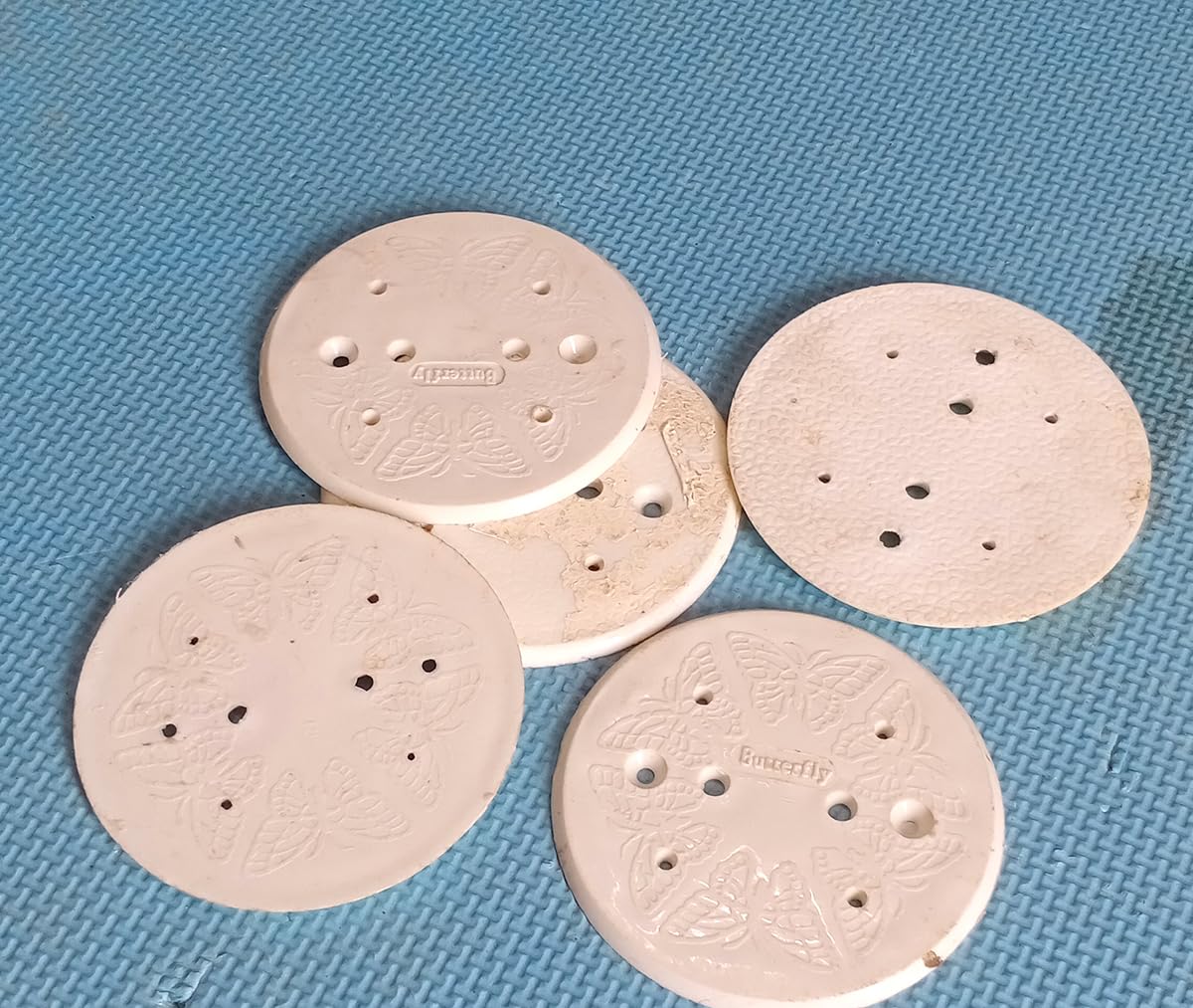 PVC Fan Sheet Cover Wall Plug (5 Pcs) 3.5 inch-image-11