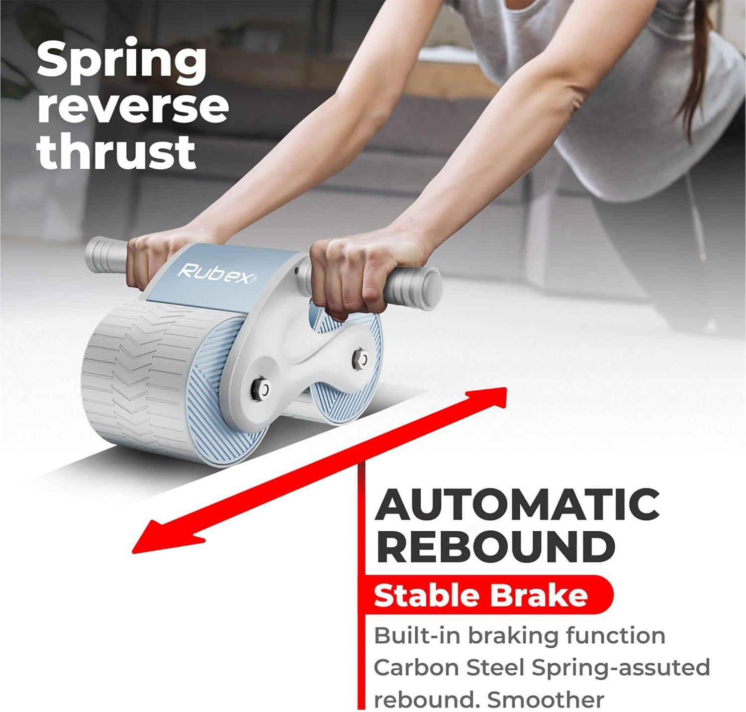 Ab Roller Wheel Ab Workout Equipment Ab Exercise Equipment Workout Equipment Home Gym Equipment Ab Machine for Men Women for Abdominal & Core Strength Training