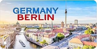 Berlin Germany TAG03 Novelty Car Auto License Plate