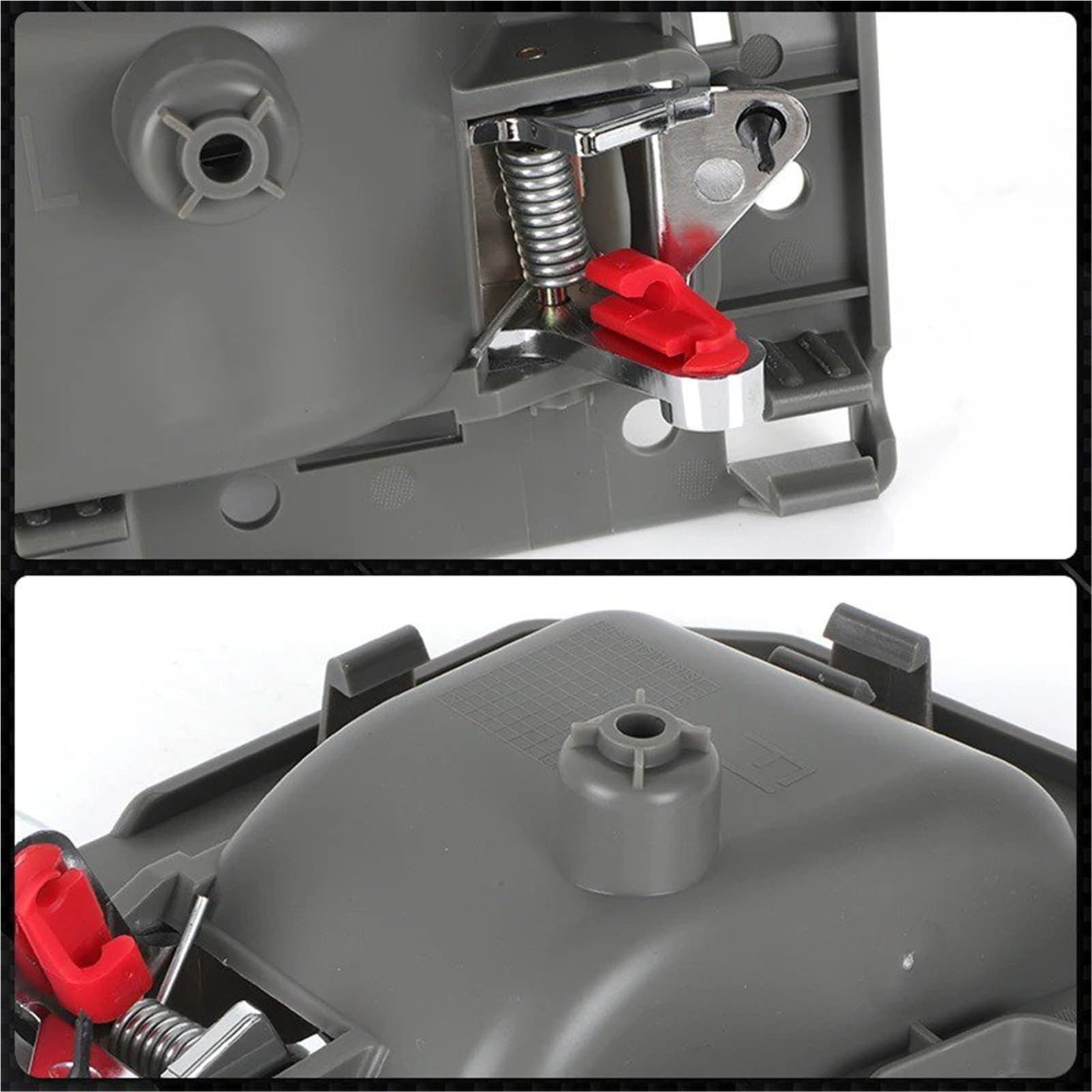 Dla Jeep Dla Grand Cherokee 2005-2010 Zamiennik Klamki Wewnętrznej Klamka Drzwi Wewnętrznych Części Zamienne Klamka Wewnętrzna Samochodu(Chrome,1Set-4Door)