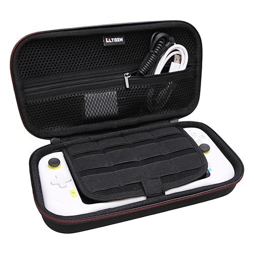 LTGEM - Funda rígida de EVA para Logitech G Cloud Gaming de mano - Bolsa protectora de viaje para almacenamiento (negro)