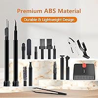 Vista 6 de Kit de limpieza de teléfono celular, kit de limpieza para iPhone para puerto de carga, kit de limpieza de teclado para Airpods/Android/USB