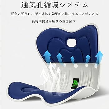 青い姿勢矯正チェア 楽天市場】骨盤サポートチェア キッズ 姿勢矯正 座椅子 座布団 姿勢