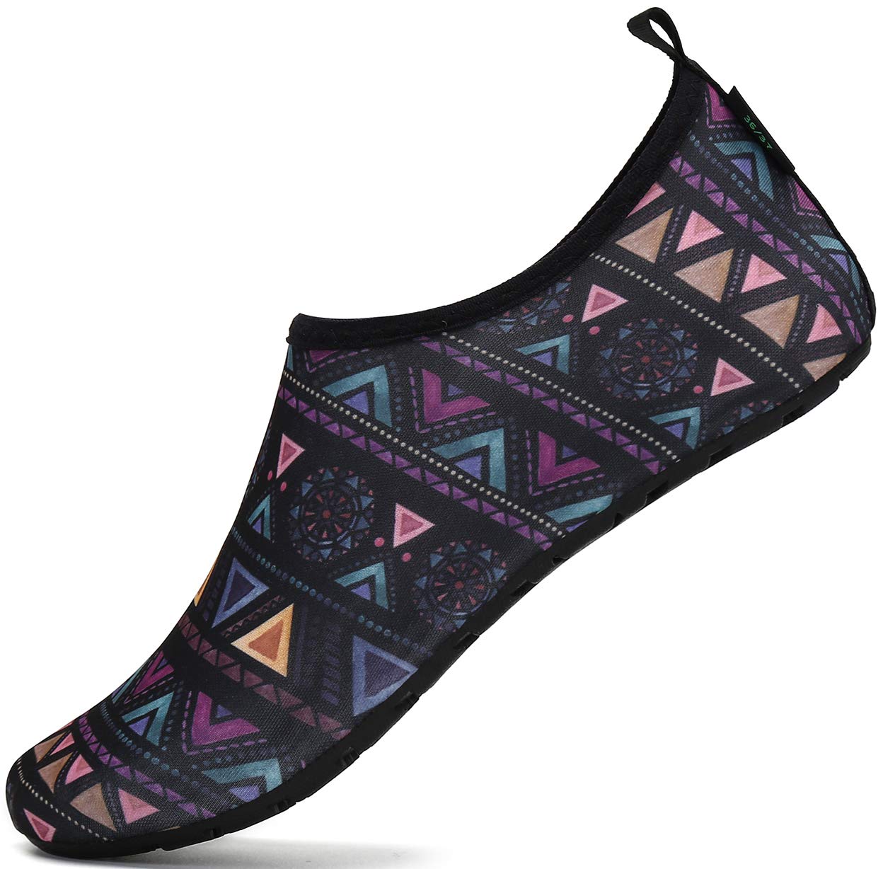 SAGUARO Badeschuhe für Herren & Damen | Leichte & rutschfeste Schwimmschuhe | Atmungsaktiv & Schnell Trocknende Wasserschuhe für Wassersport