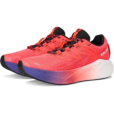 Женские кроссовки Salomon Aero Glide 3 neon flame/white/black