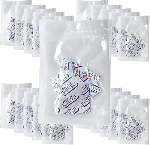 Absorbentes de oxígeno para almacenamiento de alimentos de 400 cc (5 piezas en bolsa sellada al vacío, 24 paquetes en total), absorbentes de O2,