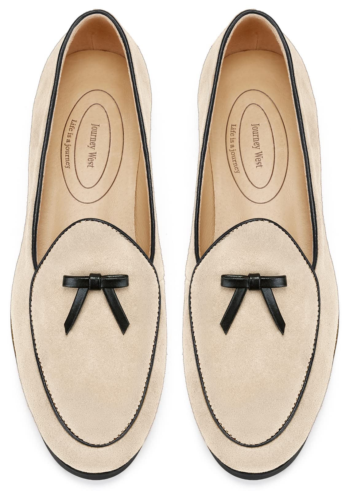 Journey West Suede Tassel Loafer