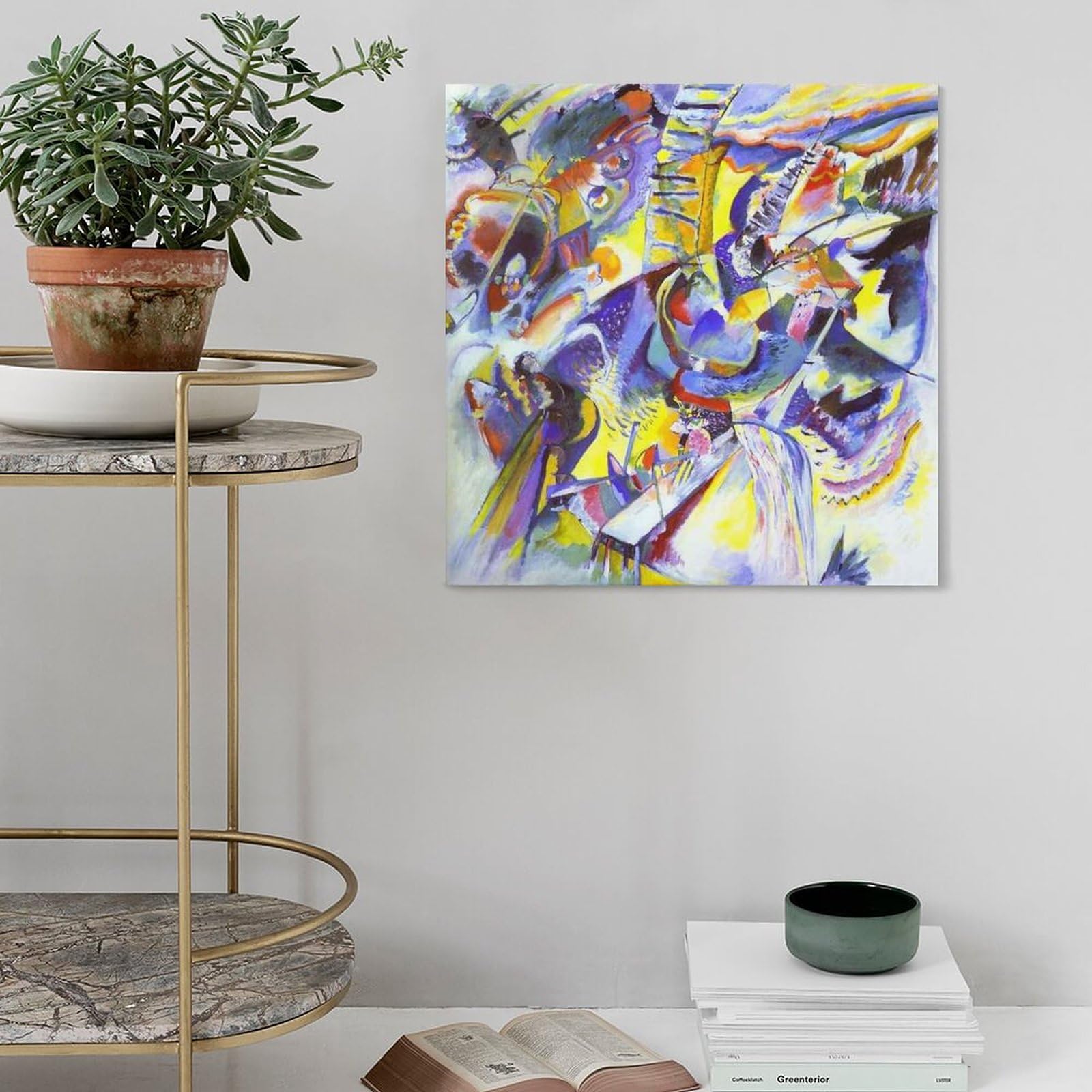 Amazon.co.jp: Wassily Kandinskyワシリー・カンディンスキー 《即興