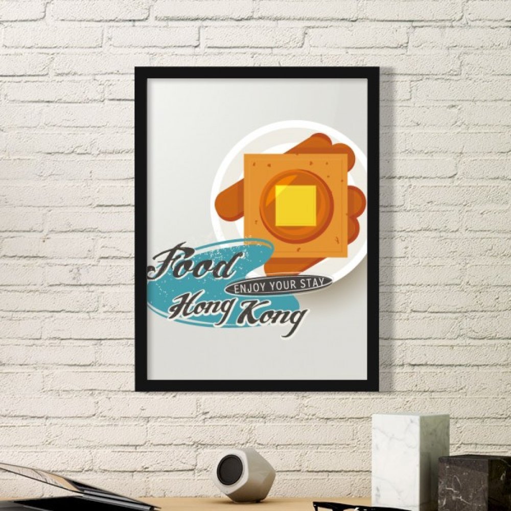 Cadre photo Hong Kong French Toast pour decoration murale de cuisine ou de salon