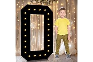 Illuminated Letters with a Colossal Height of 3 Feet: 'O'