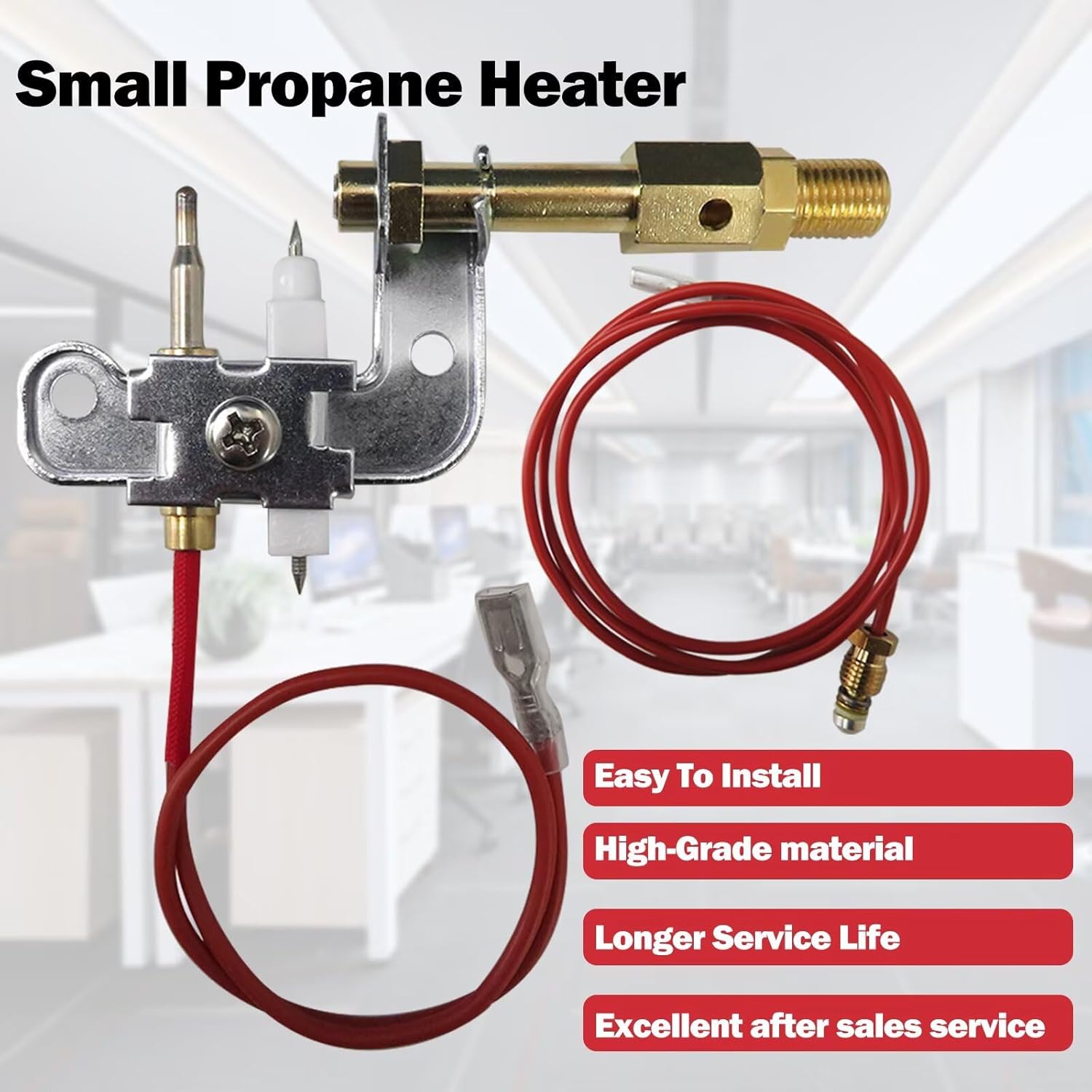 Upgraded F273401 73404 Pilot Assembly for Portable Buddy Mr Heater MH9B MH9BX MH18B and for De-Walt Small Propane Heater